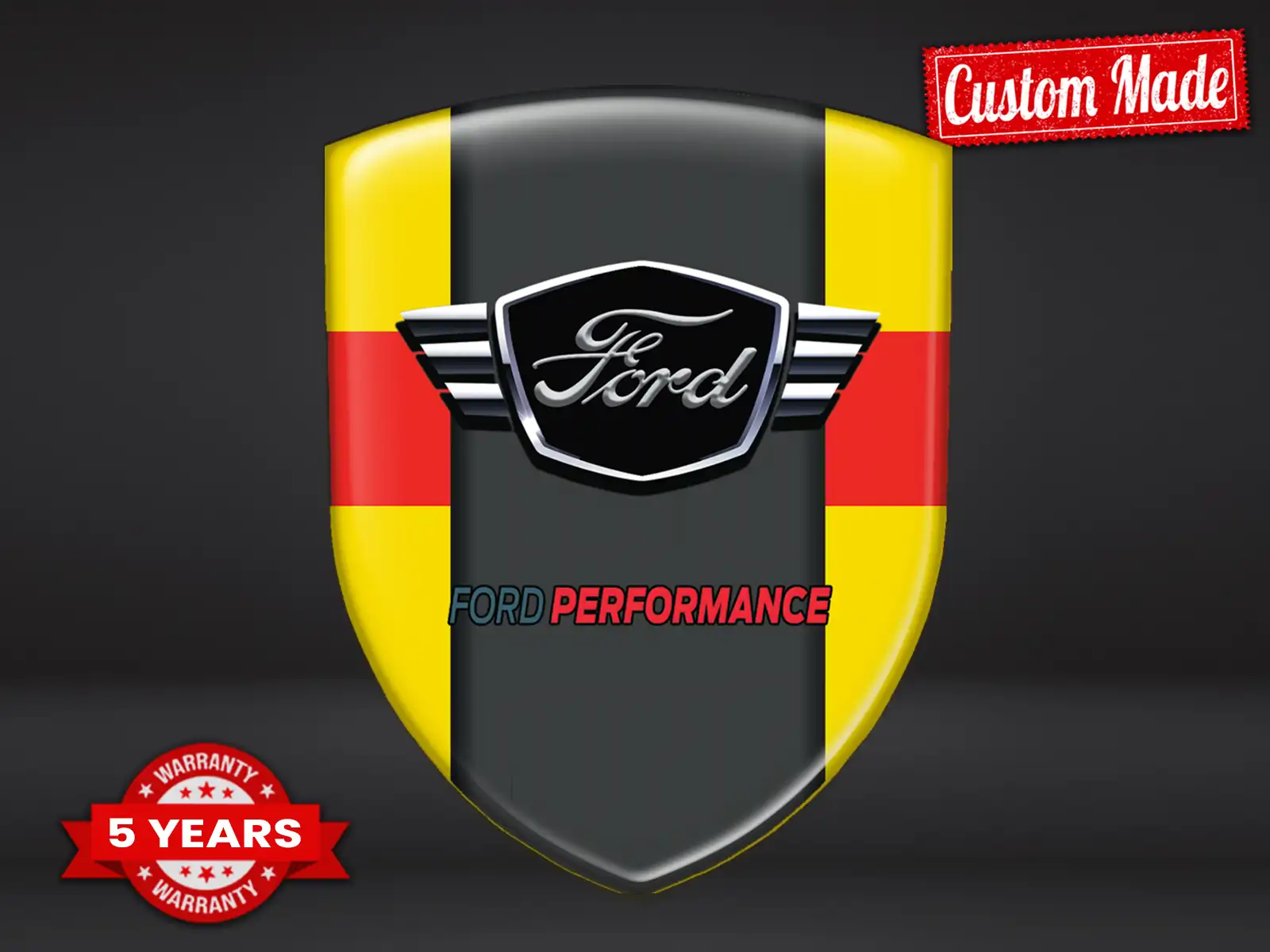 Ford Silikonsticker Robust Hochwertig Professionell